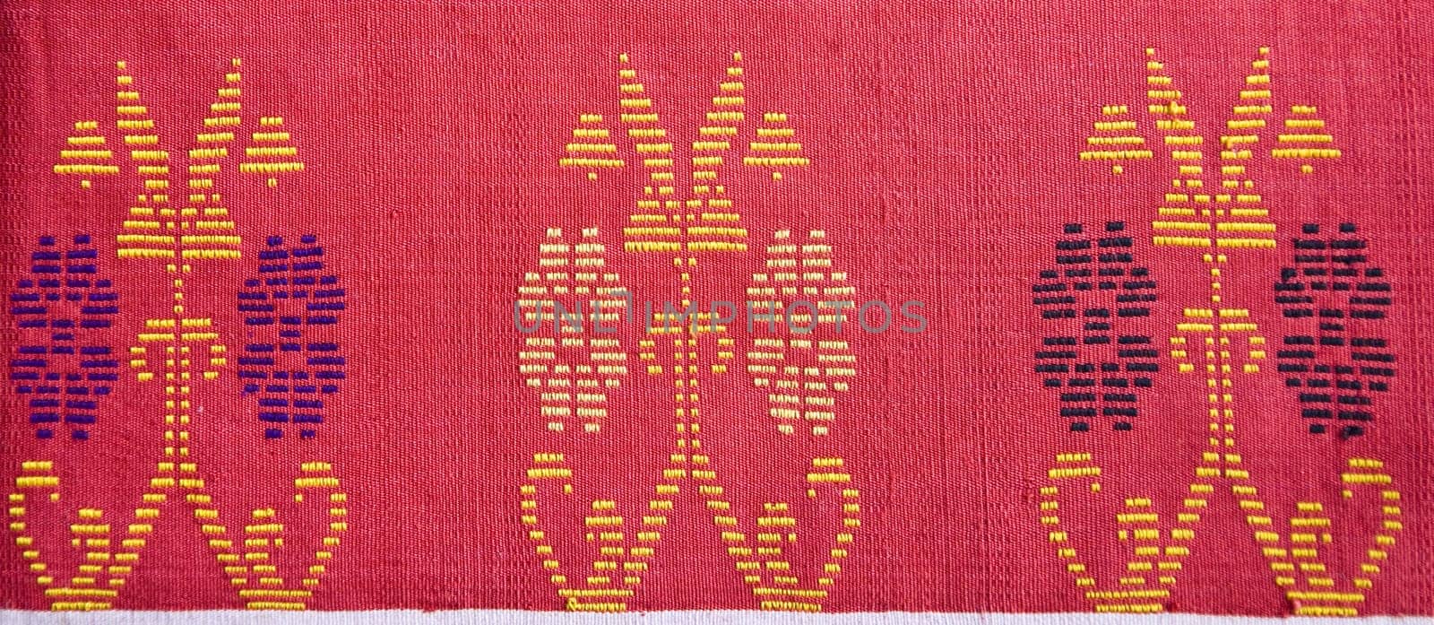 Detail of an Indonesian ulos design