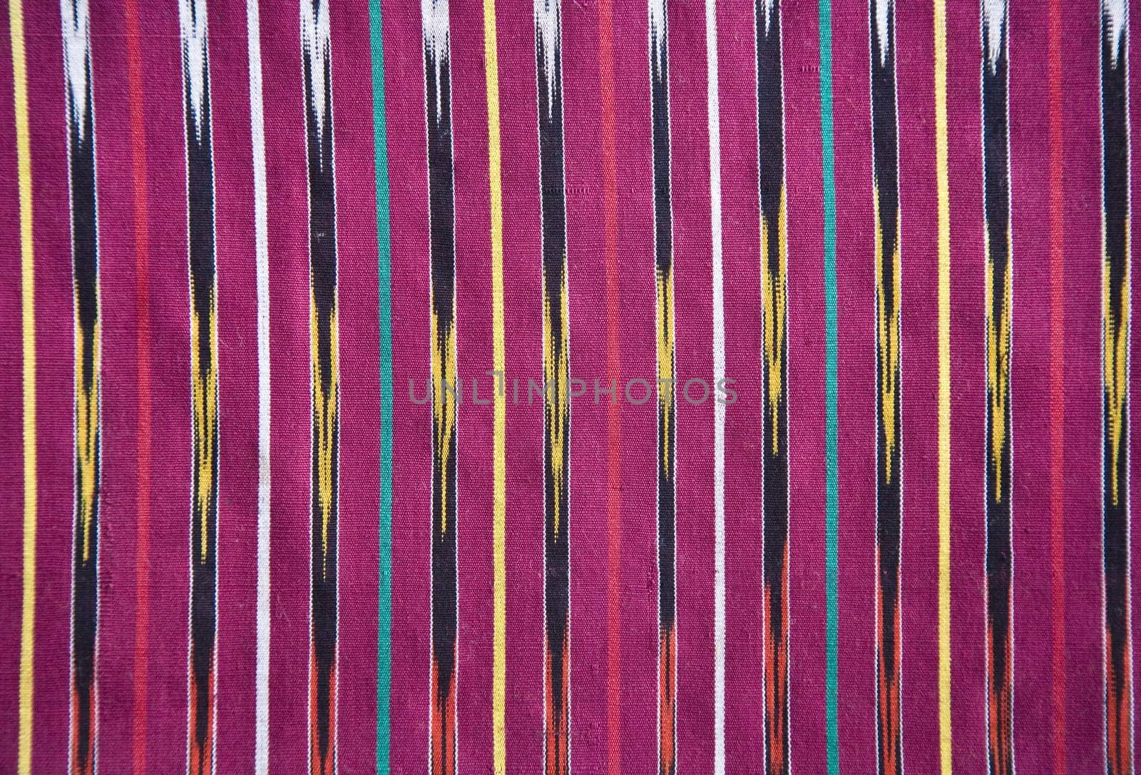 Detail of an Indonesian ulos design
