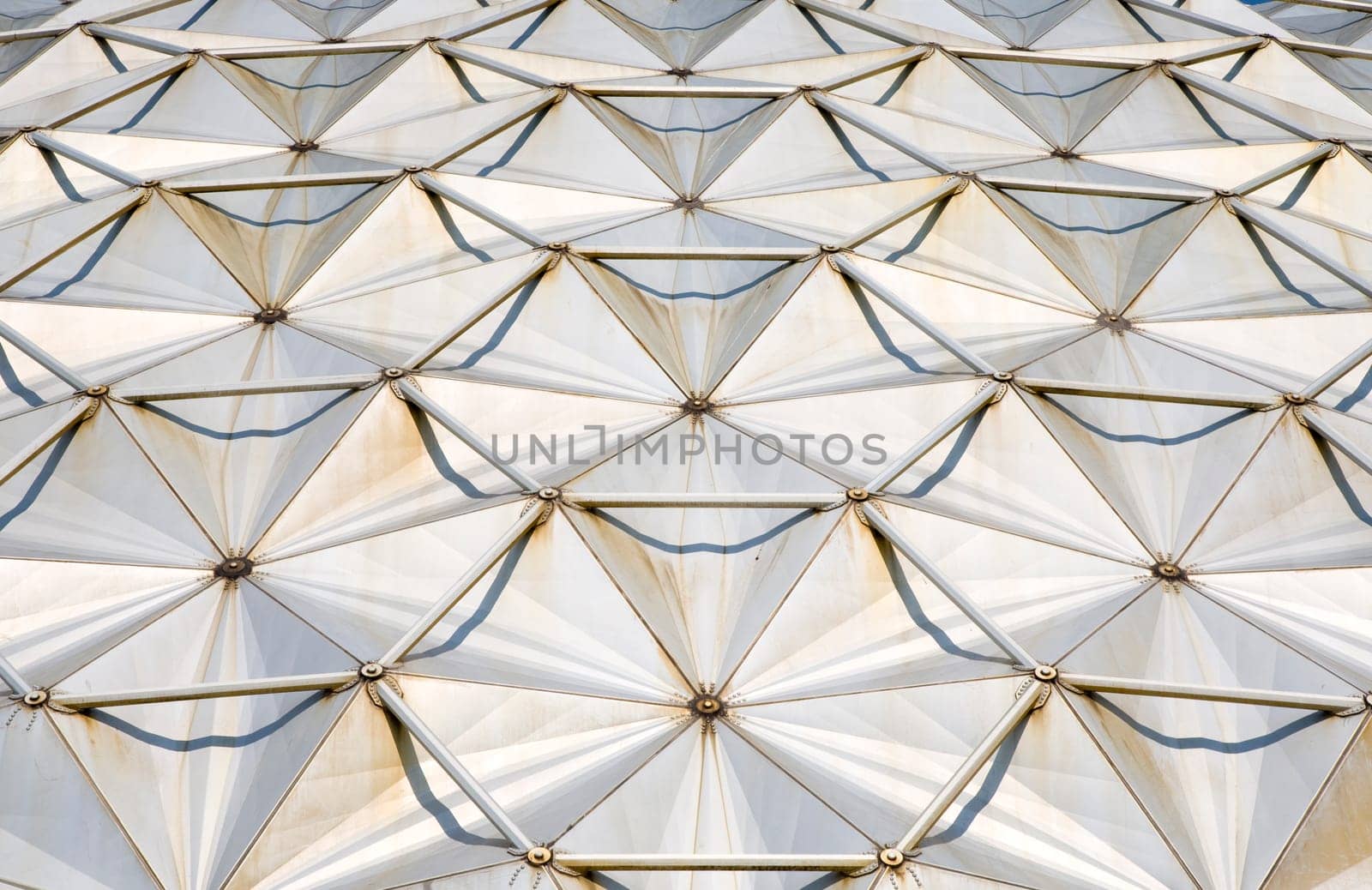 Modern architecture background of dome building in Holland