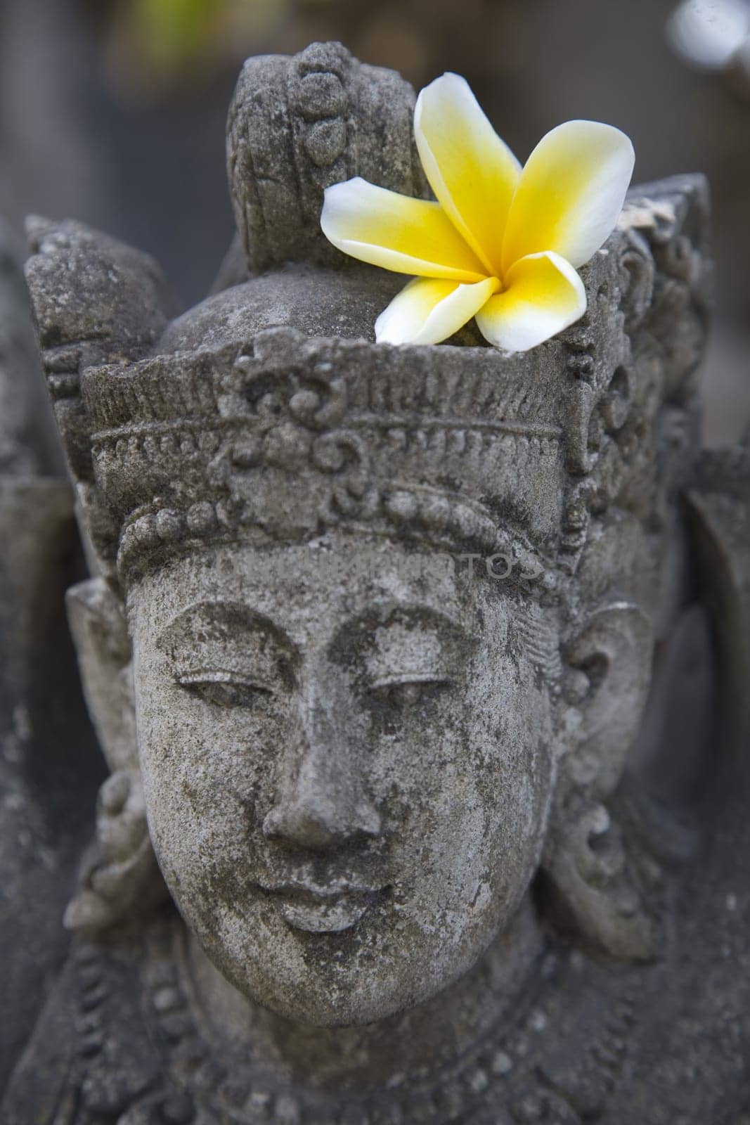 Balinese temple sculpture Batung Arjuna