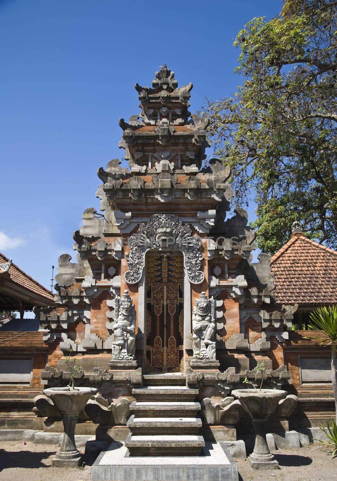 An entrance of a temple in Bali