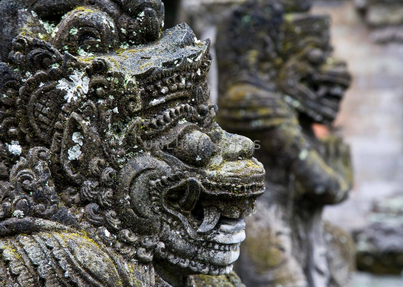 An entrance of a temple in Bali