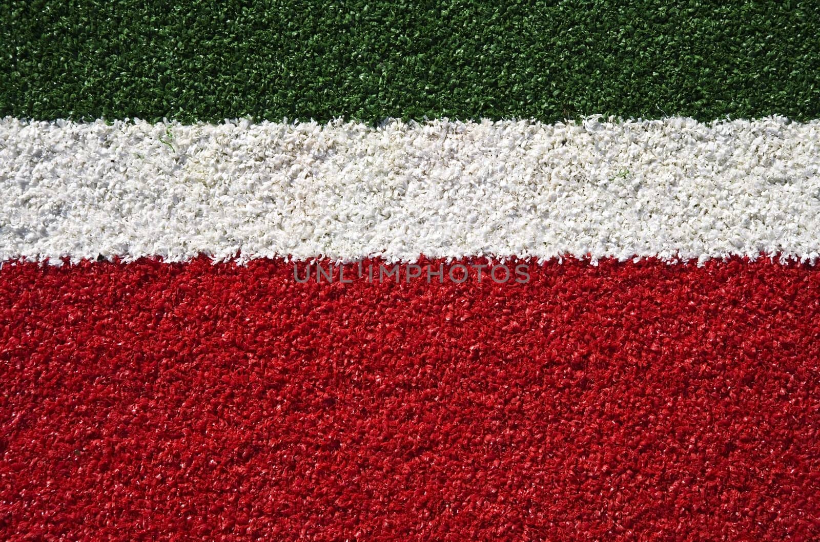 Abstract of a synthetic hockey field