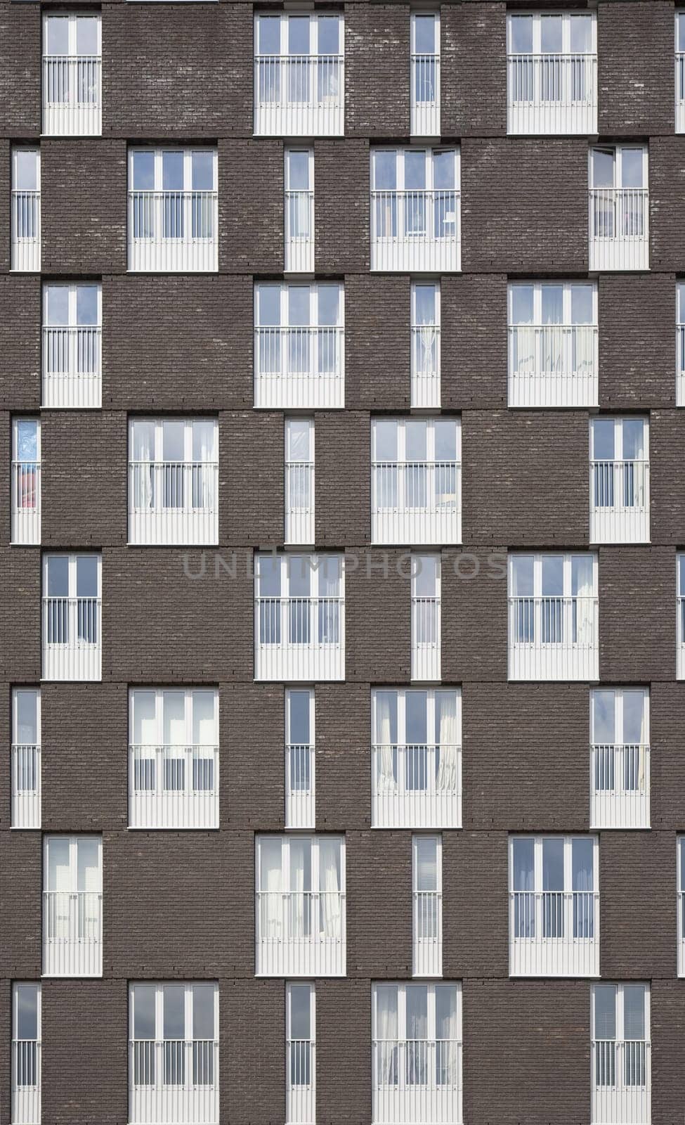 Modern apartments in Amsterdam, Holland