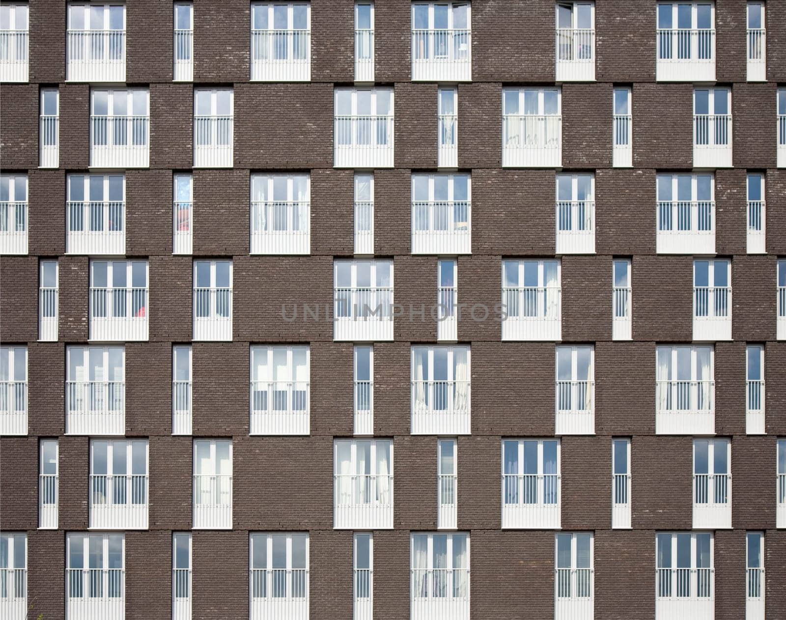 Modern apartments in Amsterdam, Holland
