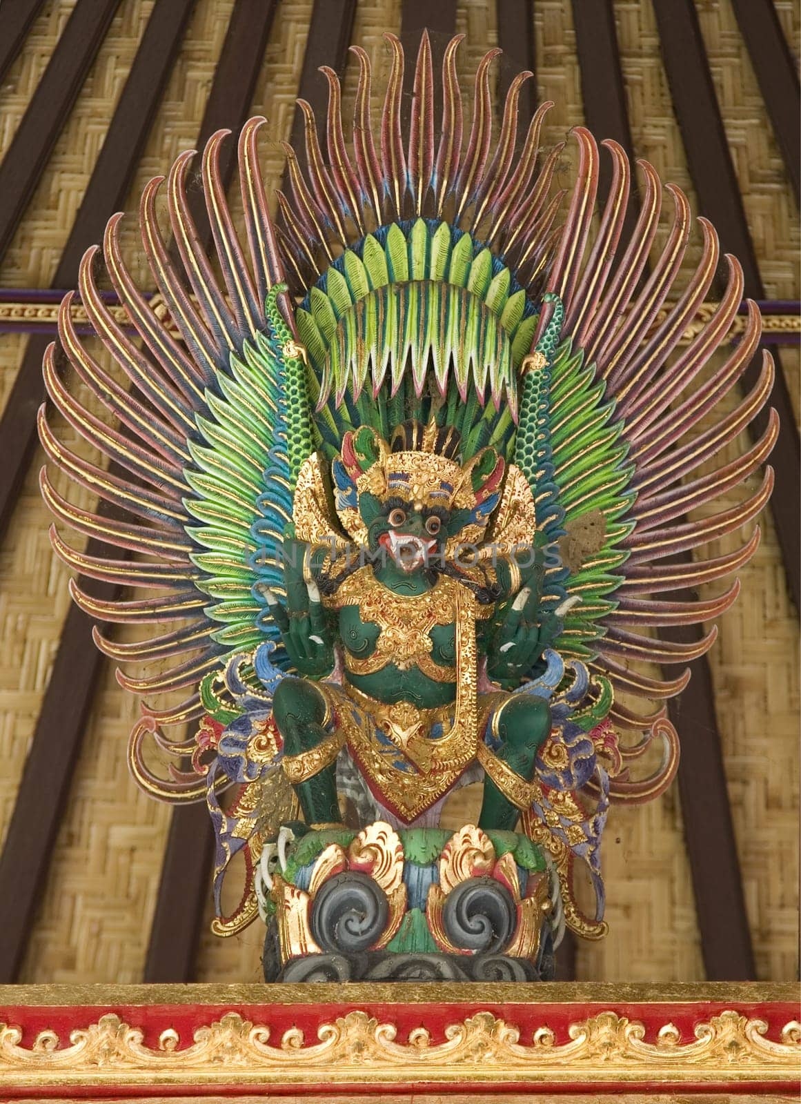 Temple dragon,Bali,Indonesia