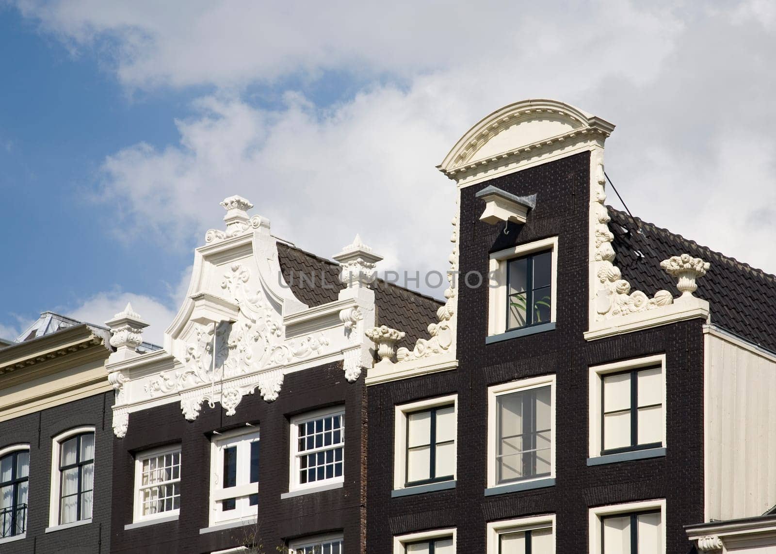 Amsterdam canal houses