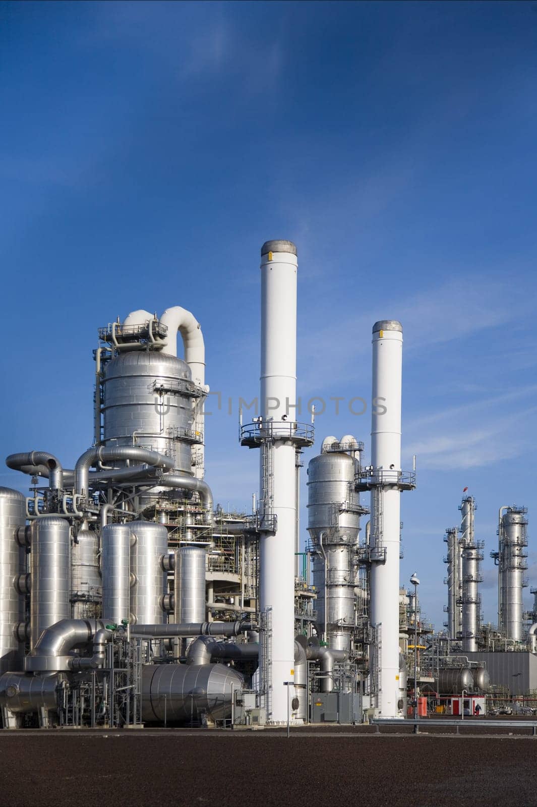 Refinery in Europoort,Rotterdam,Holland