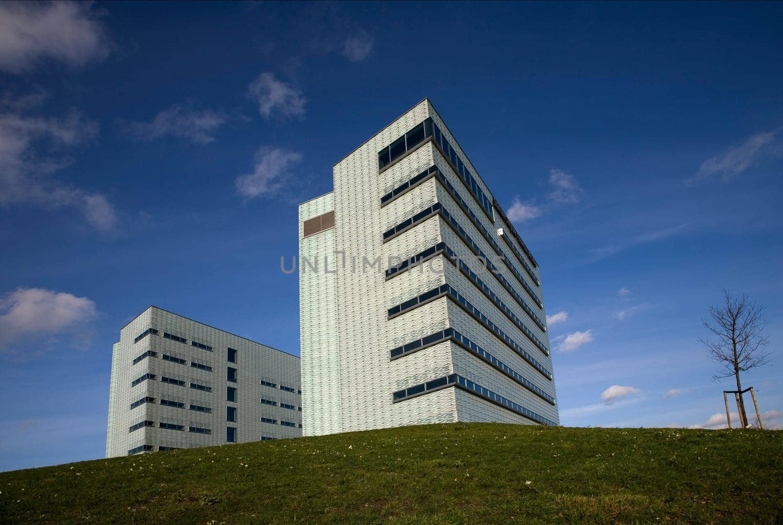 Modern office building in Utrecht, the Netherlands