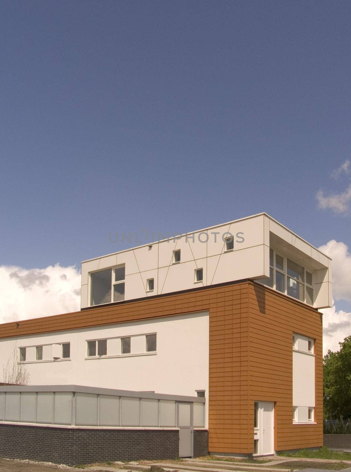Modern house in Amersfoort, the Netherlands