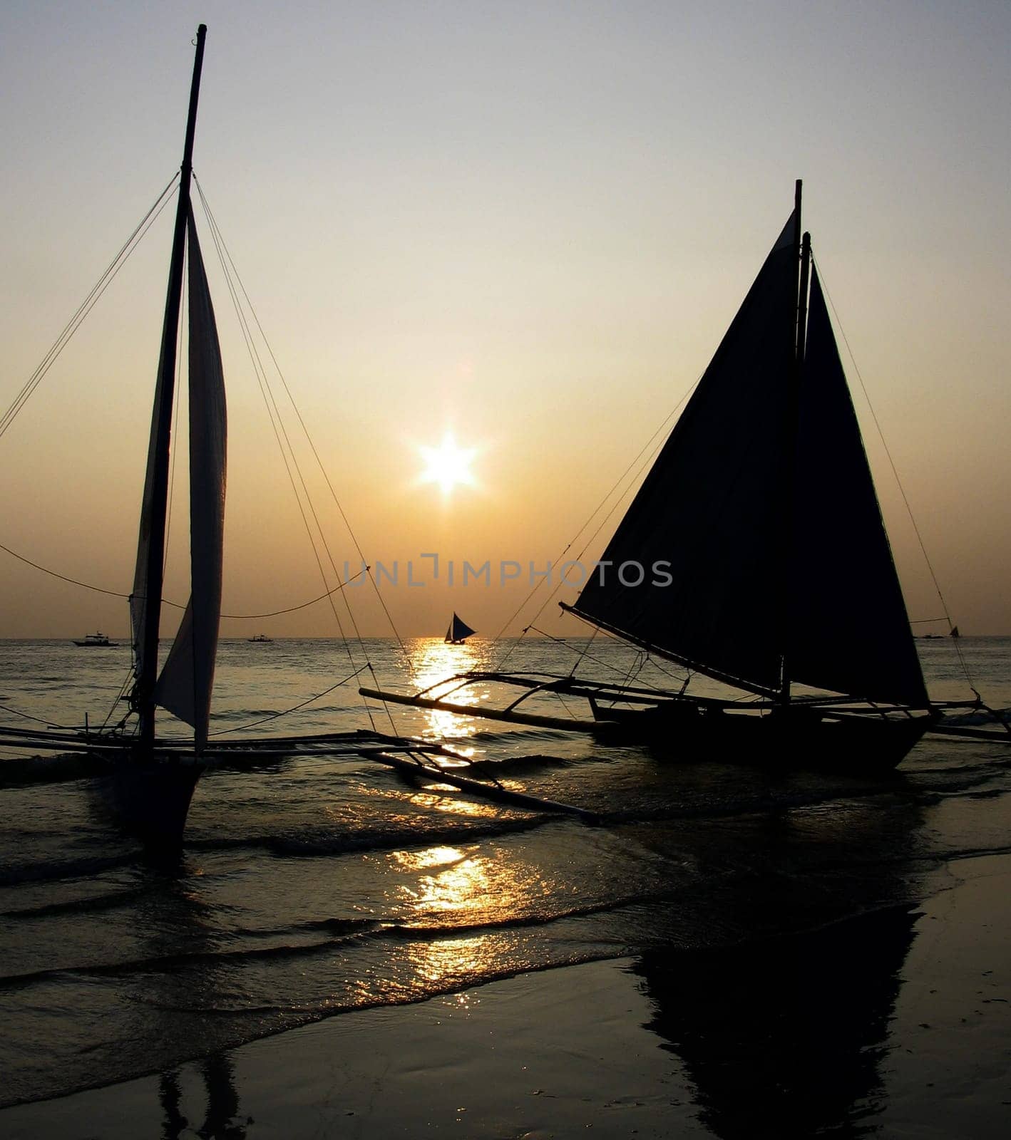 Sunset at Boracay, Philippines