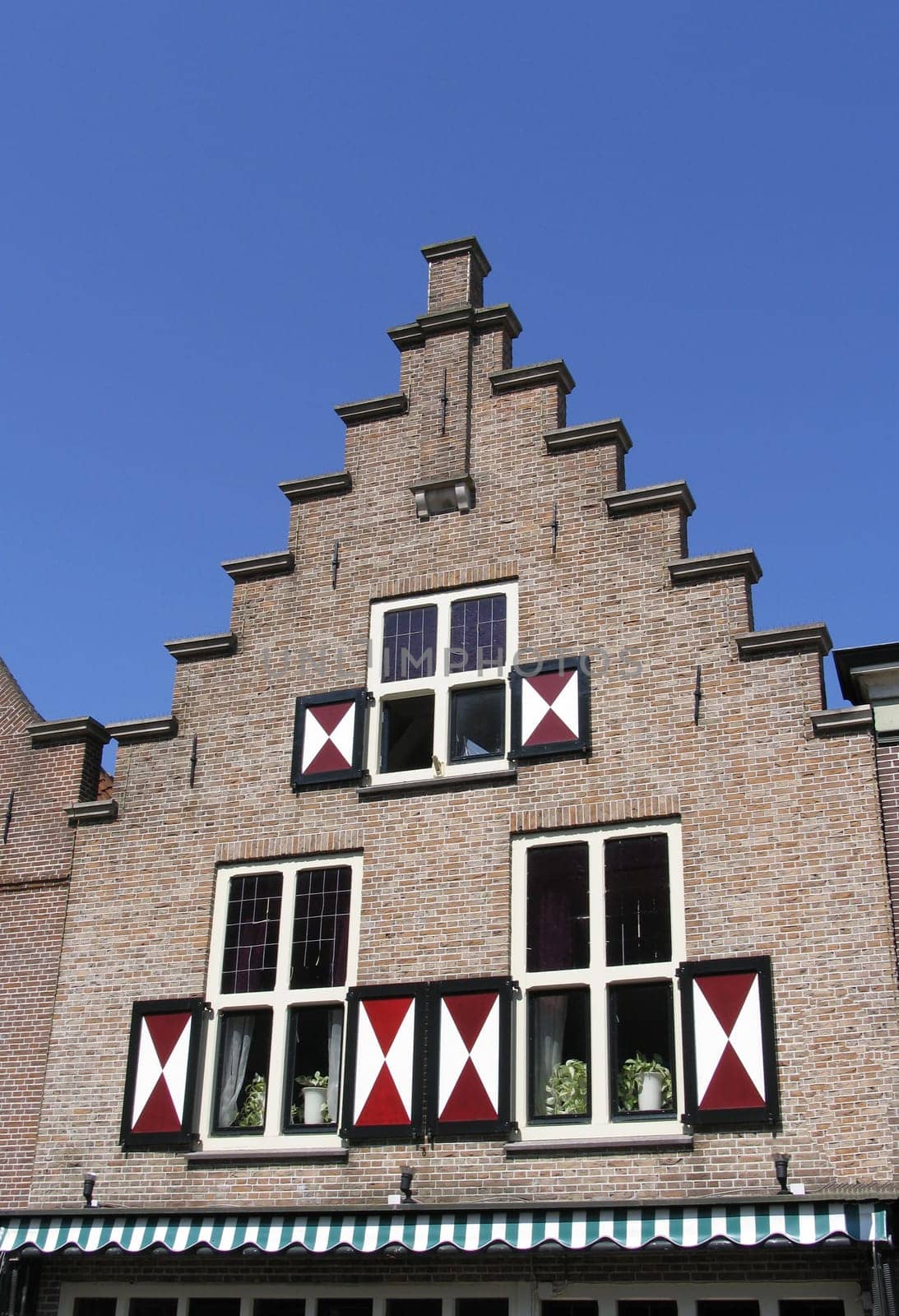 Dutch historic facade