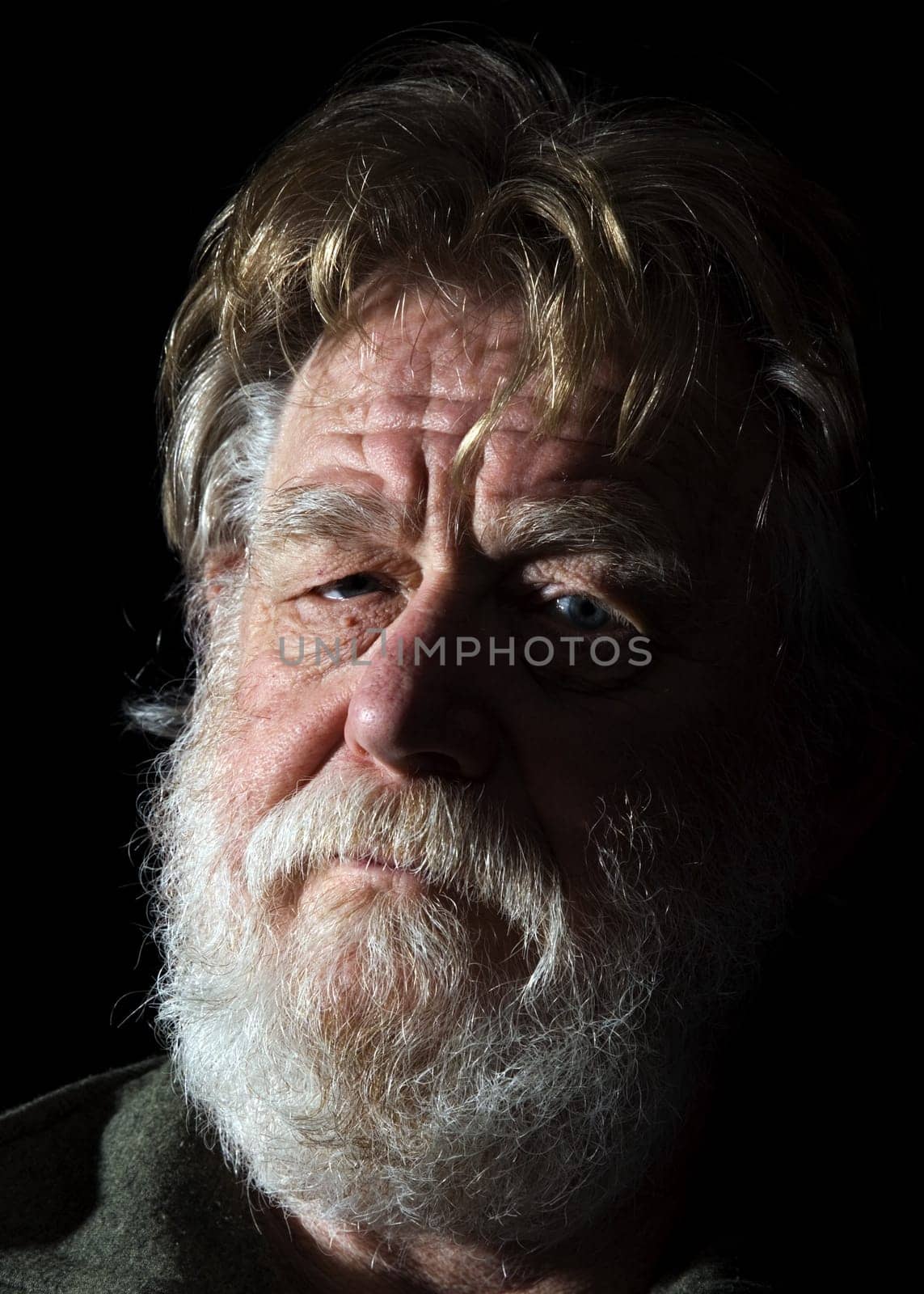 Old man with a grey beard