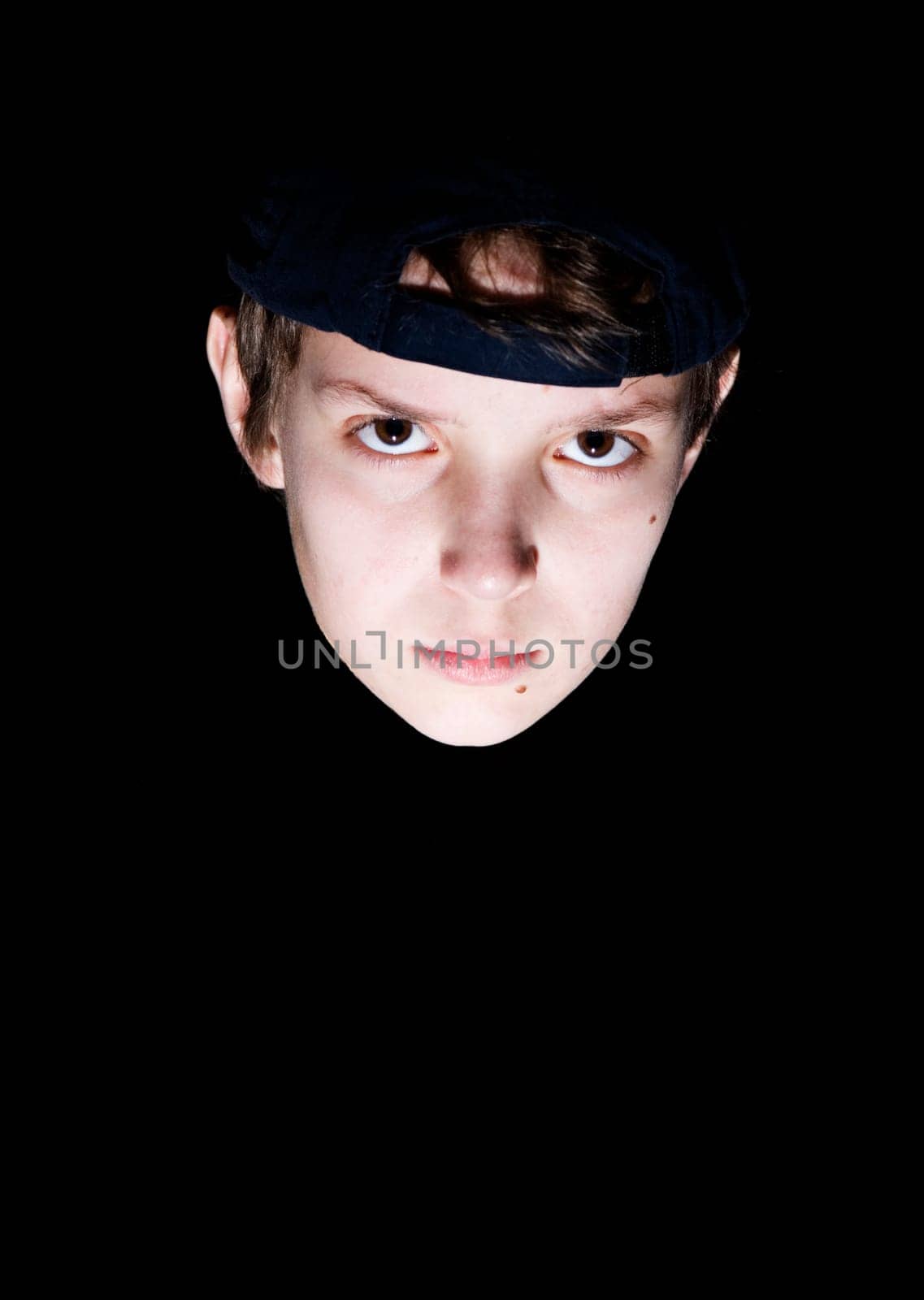 Portrait of a young boy