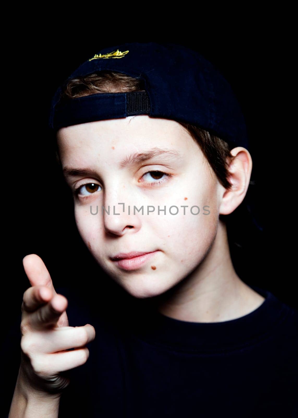 Portrait of a young boy