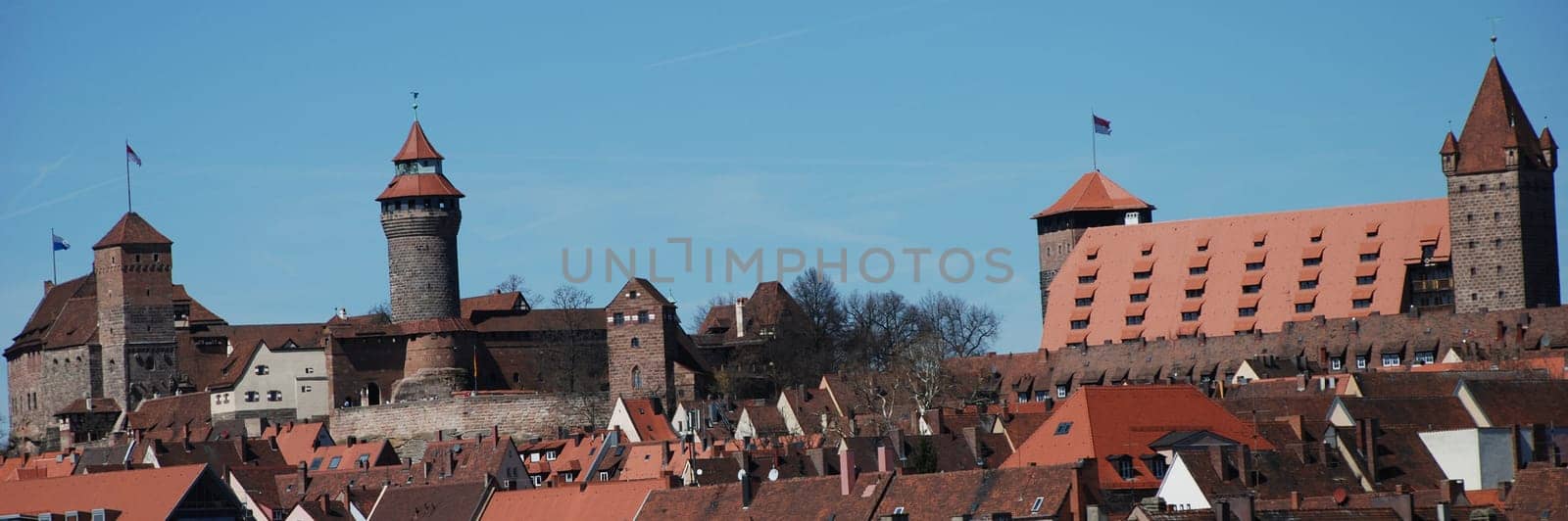 Nuremberg Imperial Castle Burggrafenburg Youth Hostel Fünfeckturm Heidenturm