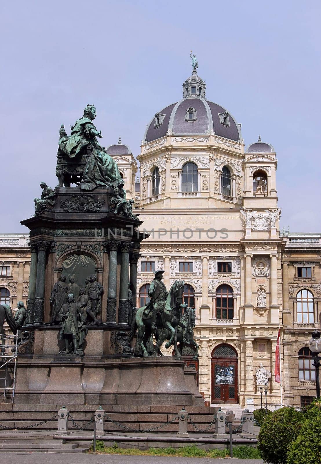 Statue of the Austrian Empress Maria Theresia Vienna