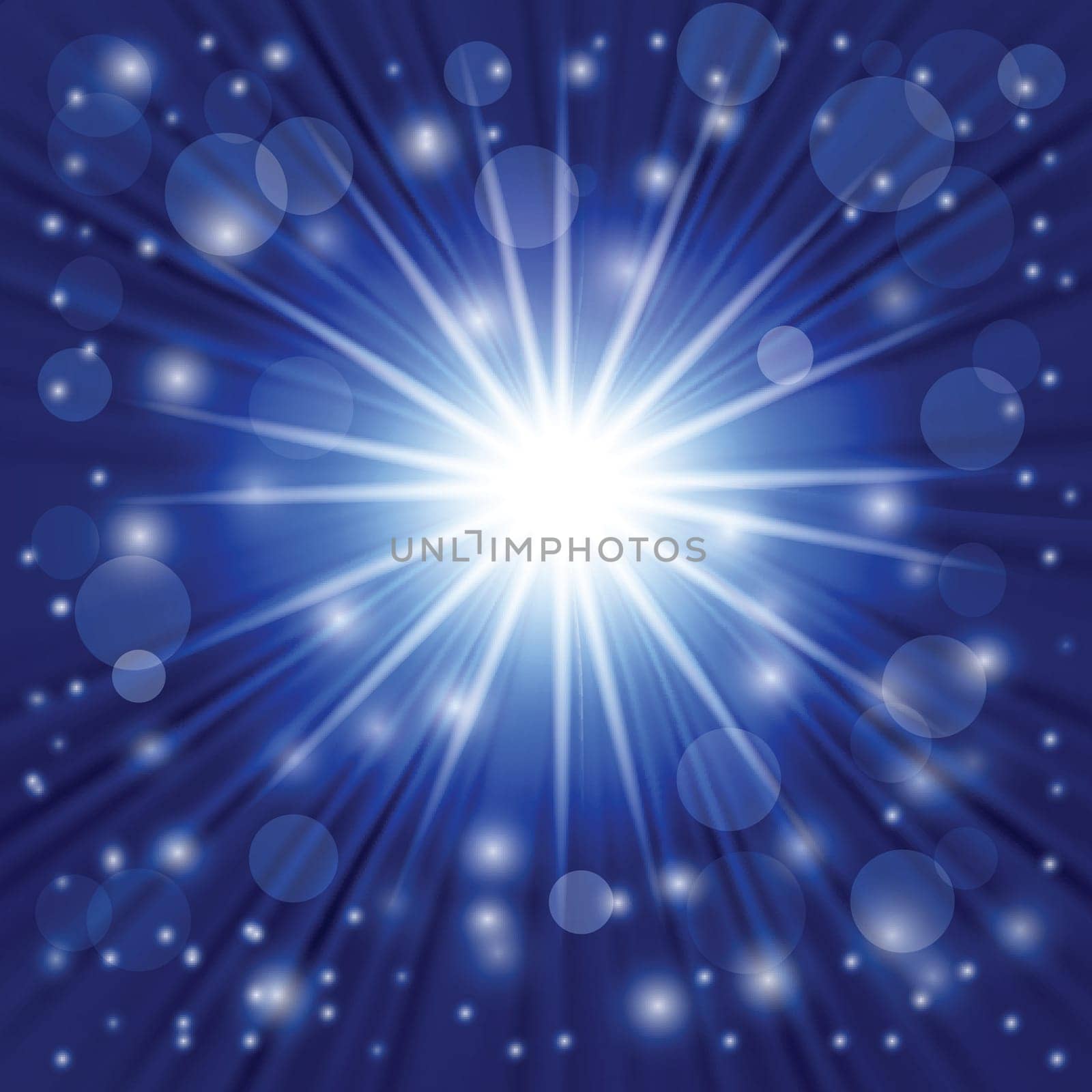colorful illustration with sun background  for your design