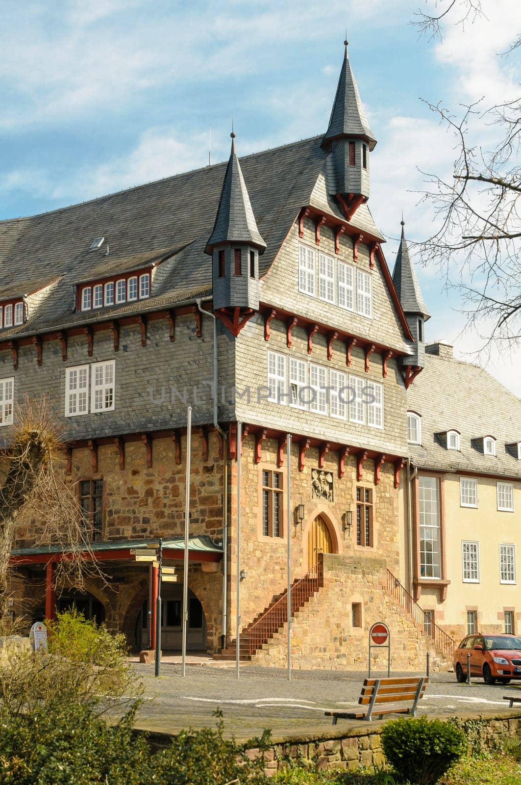 Fritzlar is a small German town (pop. 15,000) in the Schwalm-Eder district in northern Hesse, 160 km (99 mi) north of Frankfurt, with a storied history. It can reasonably be argued that the town is the site where the Christianization of northern Germany (north and east of the Roman Limes) began and the birthplace of the German empire as a political entity.