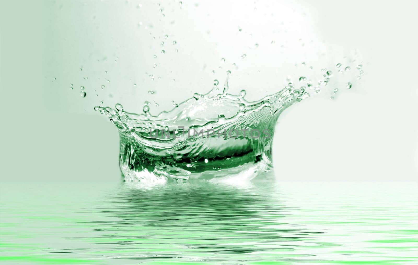 green splash