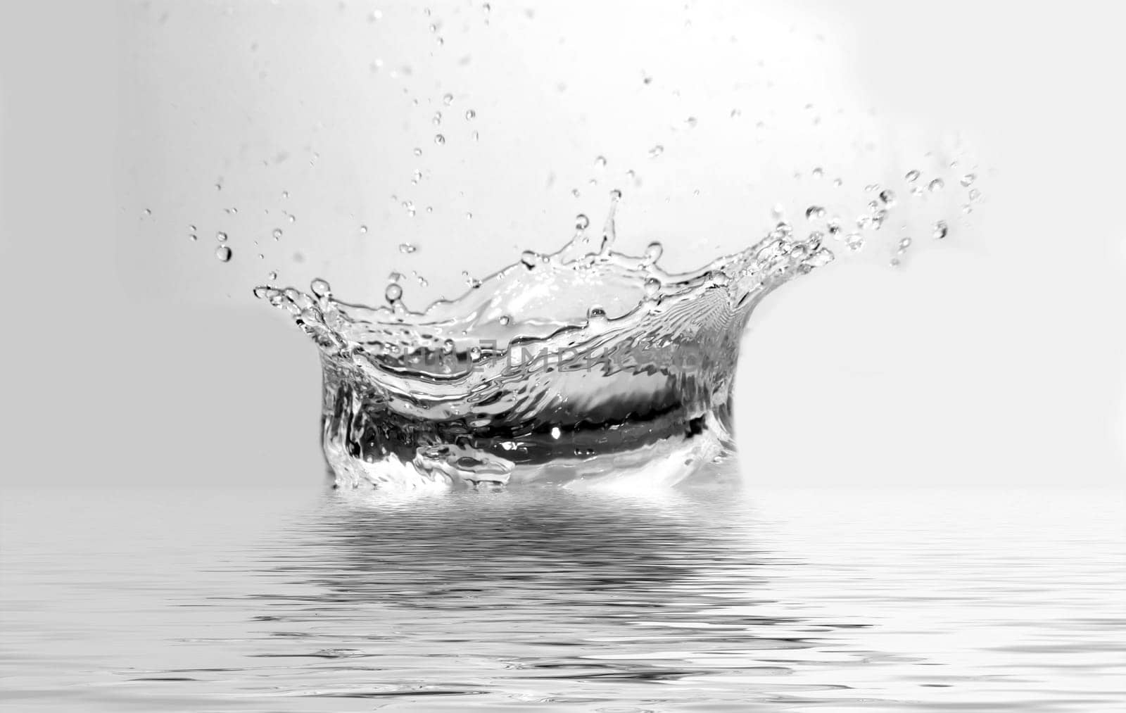 colored splash