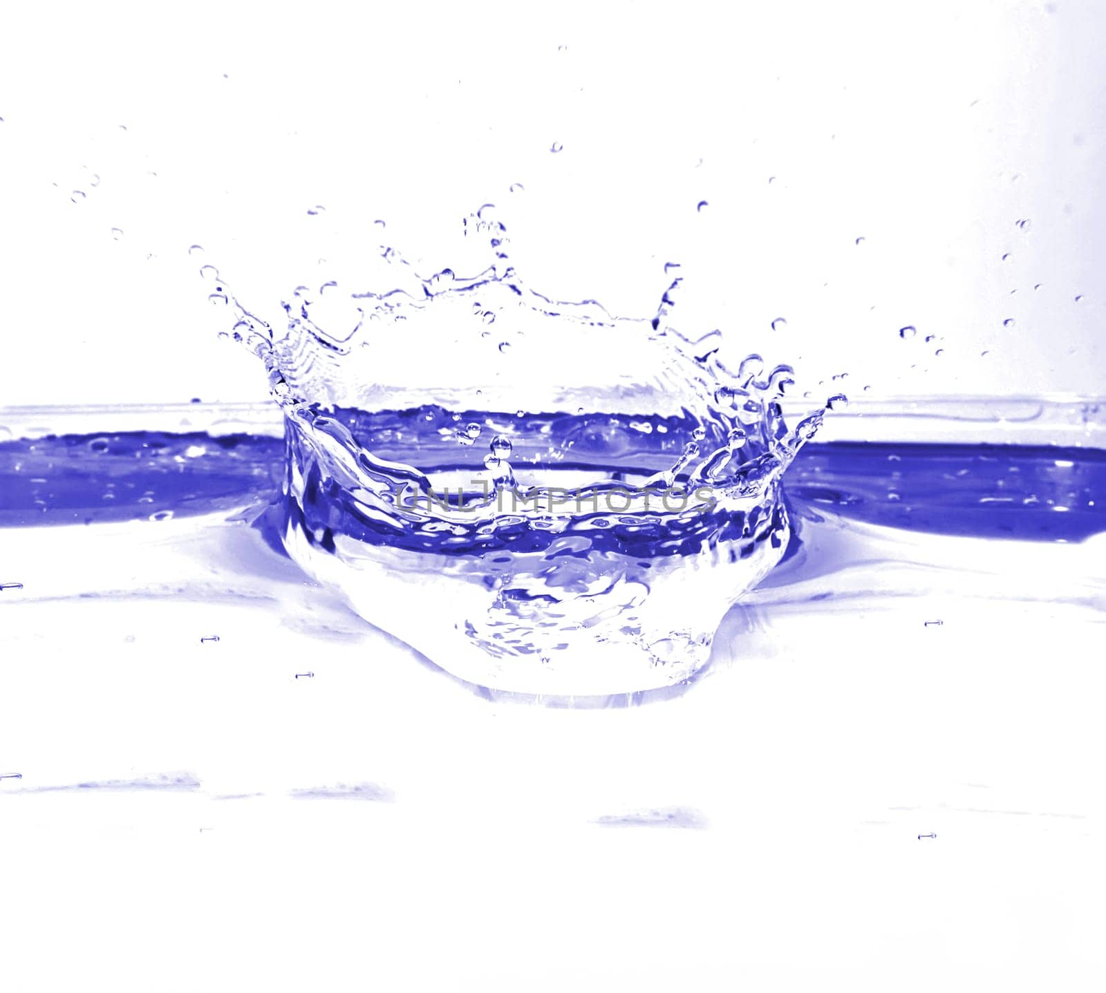 colored splash