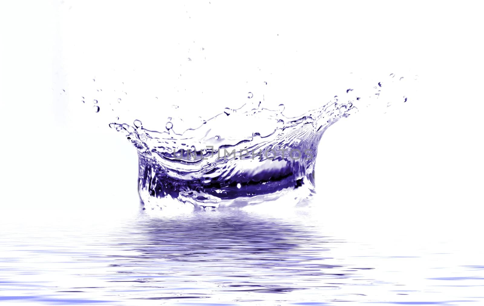 colored splash