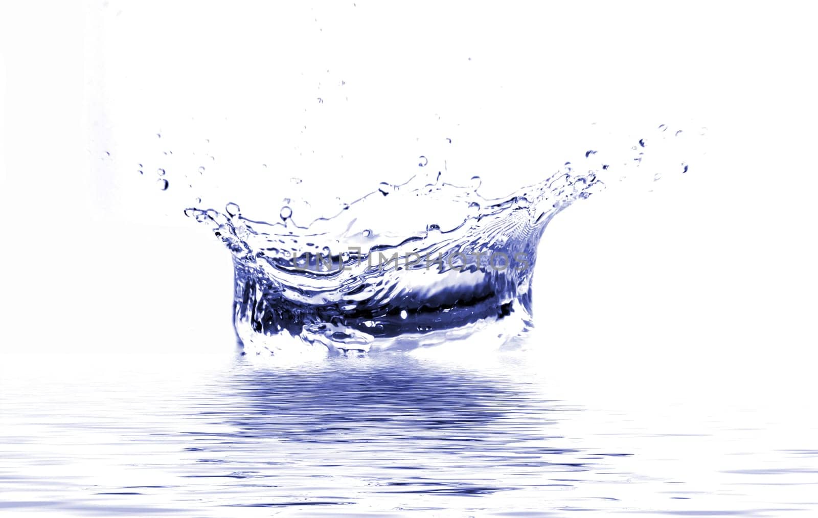 colored splash