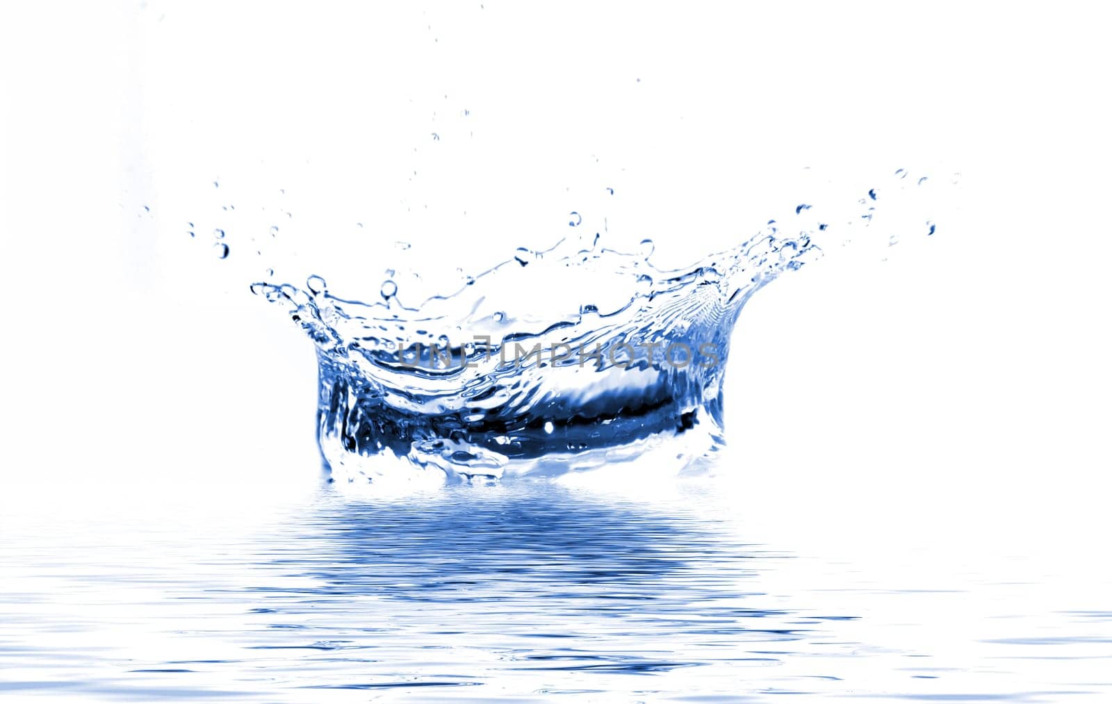 colored splash