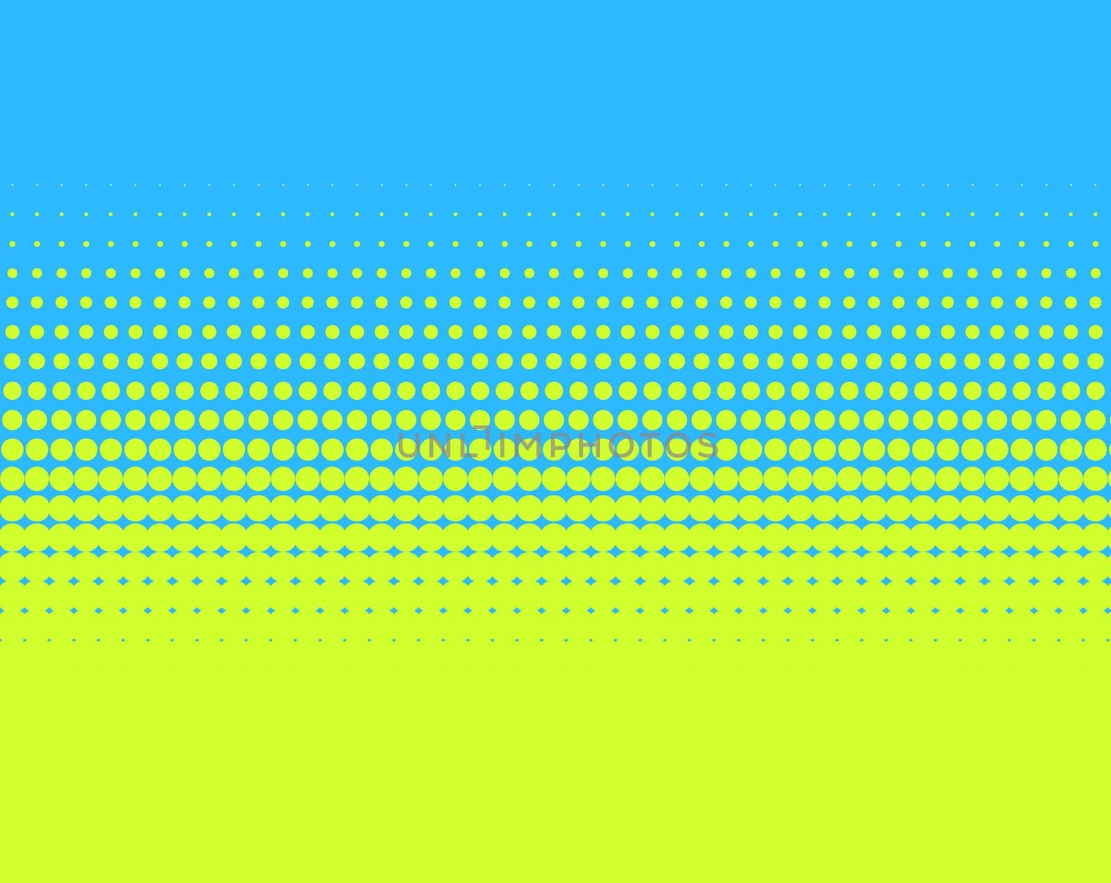 Light blue and yellow dots Green with soft transition