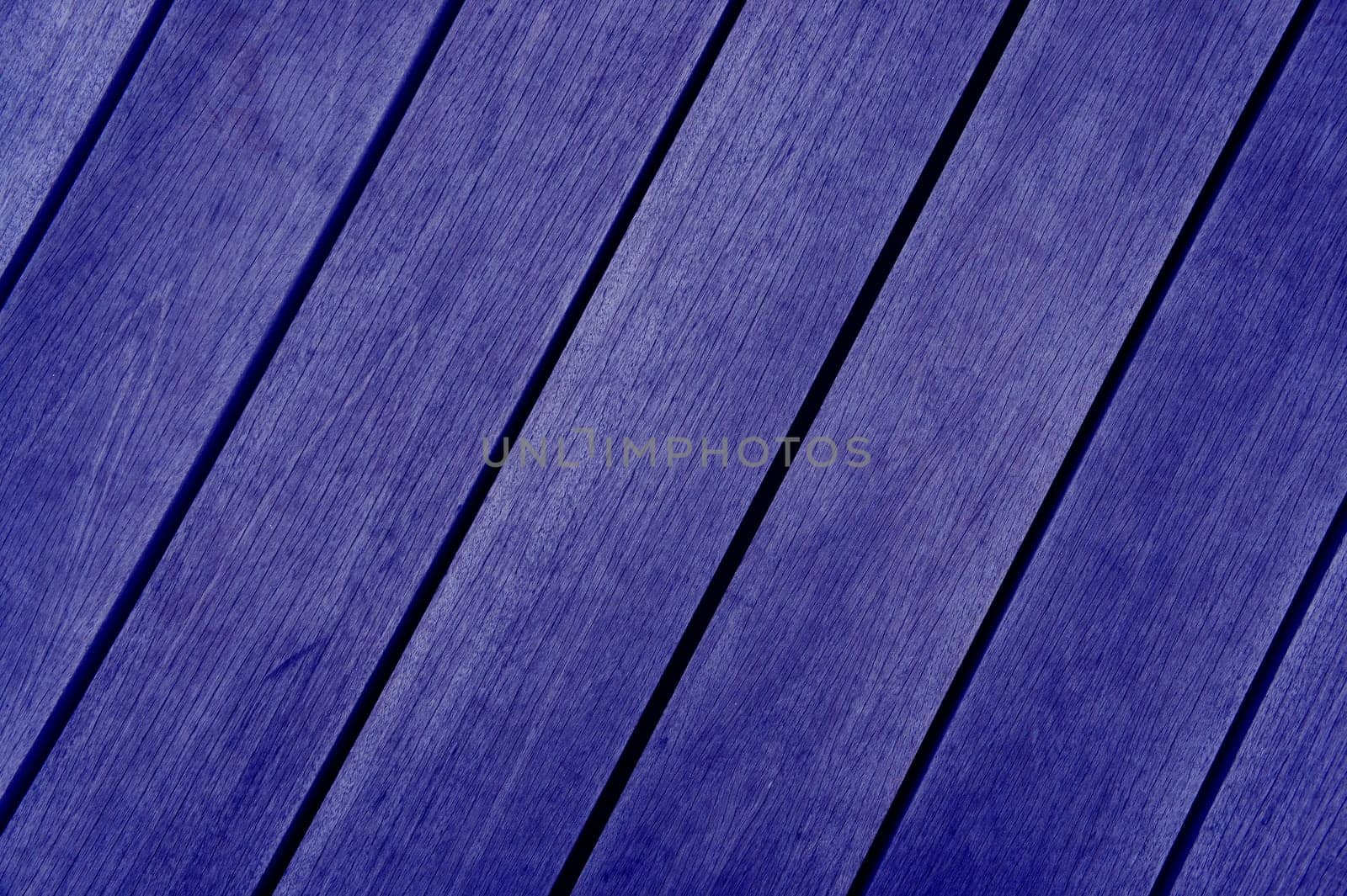 Blue wooden boards