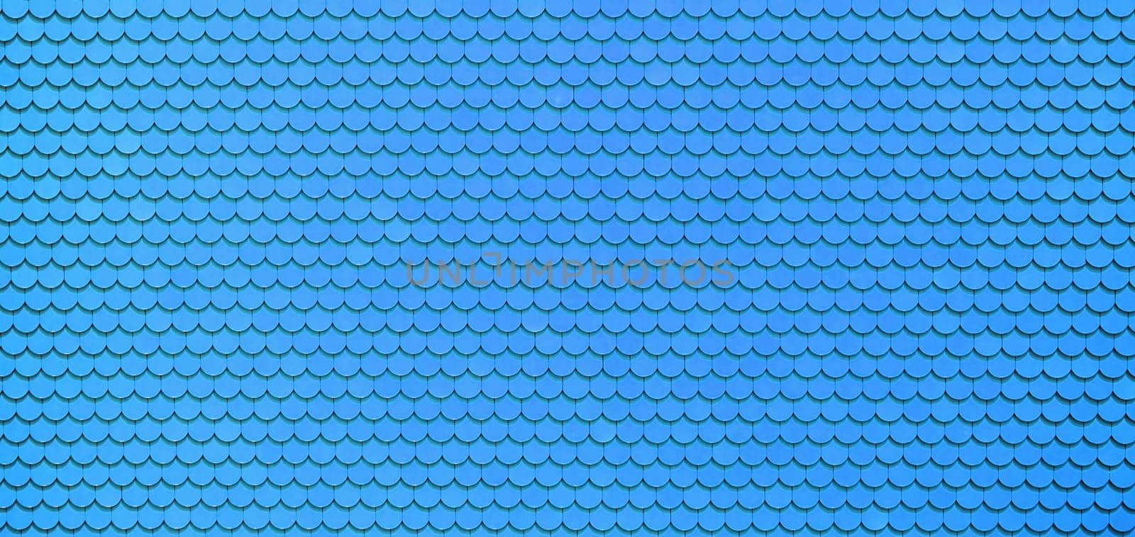Blue roof tiles, architecture background