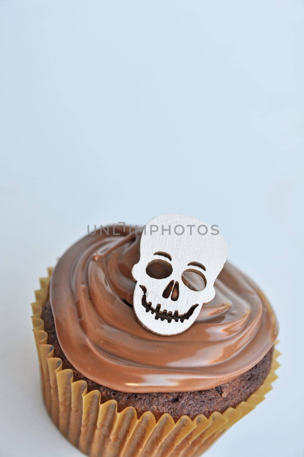 Skull Cupcake