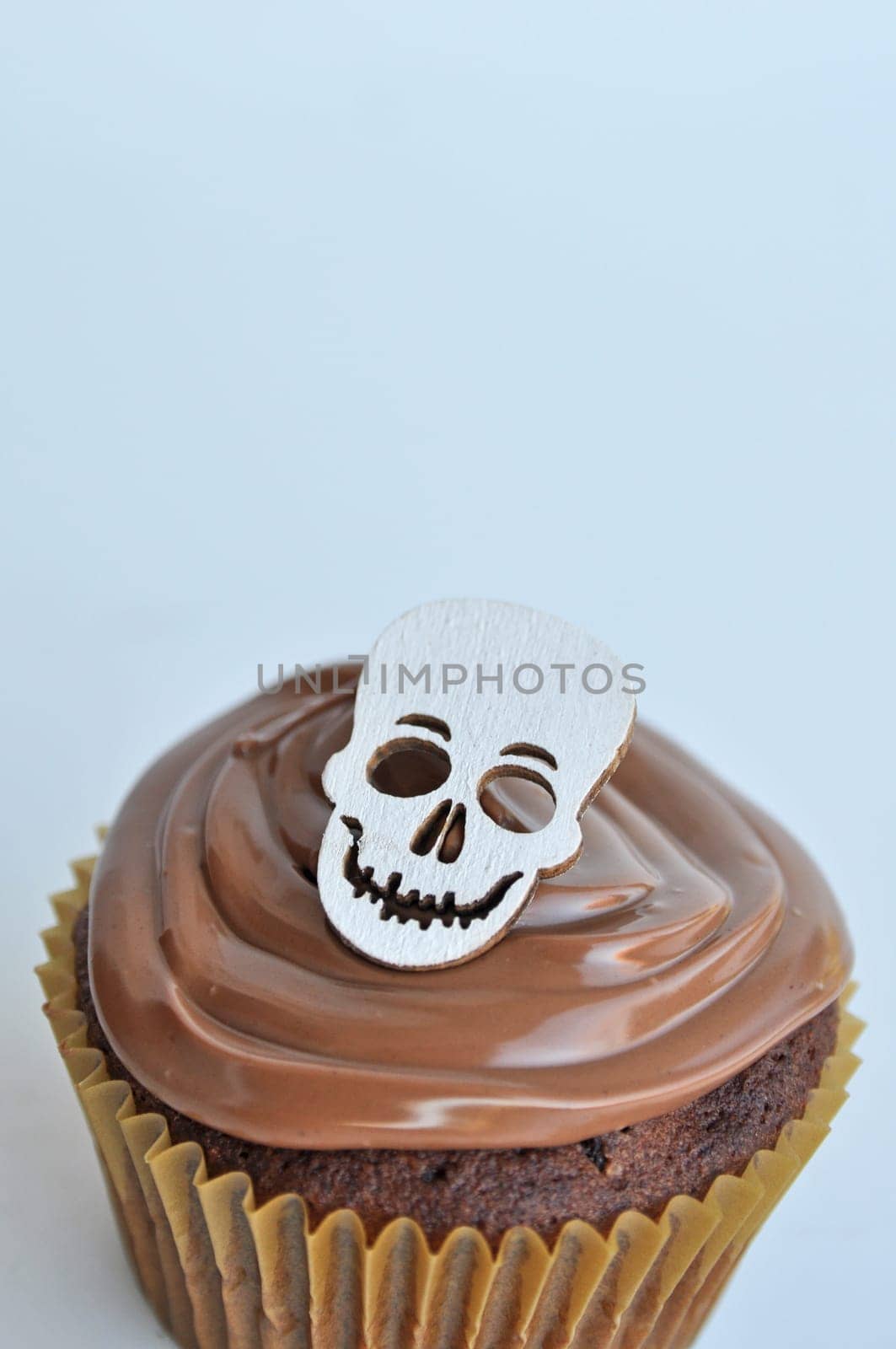 Skull Cupcake