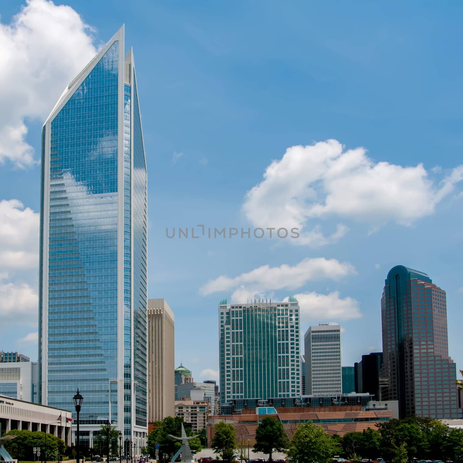 Uptown Charlotte, North Carolina Cityscape - southend