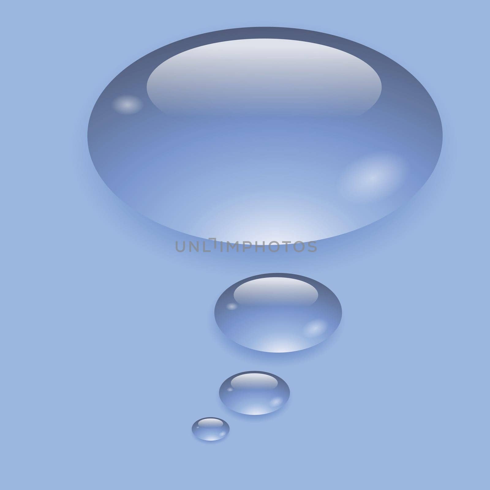 colorful illustration with speech bubbles for your design