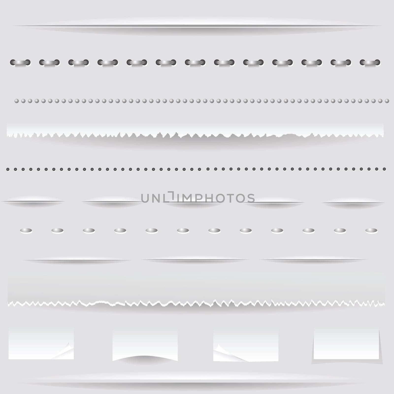 set of dividers for your web design