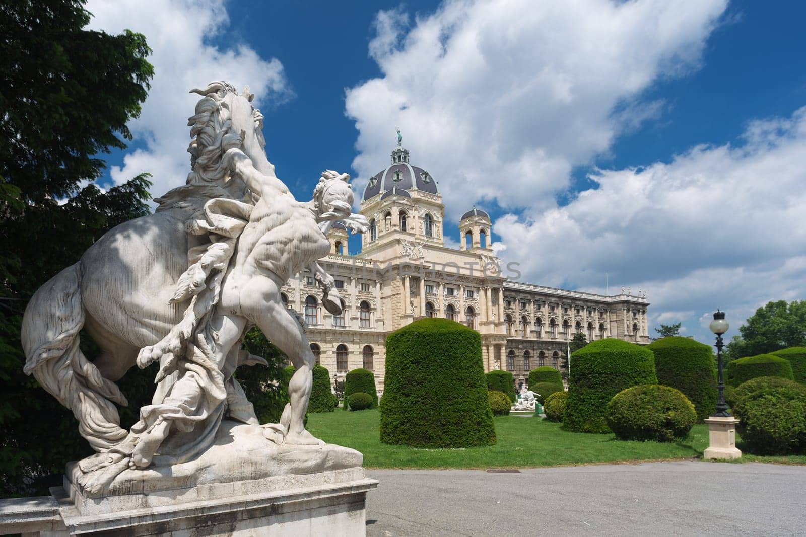 Natural History Museum Vienna,building and landmark on the Ringstrasse