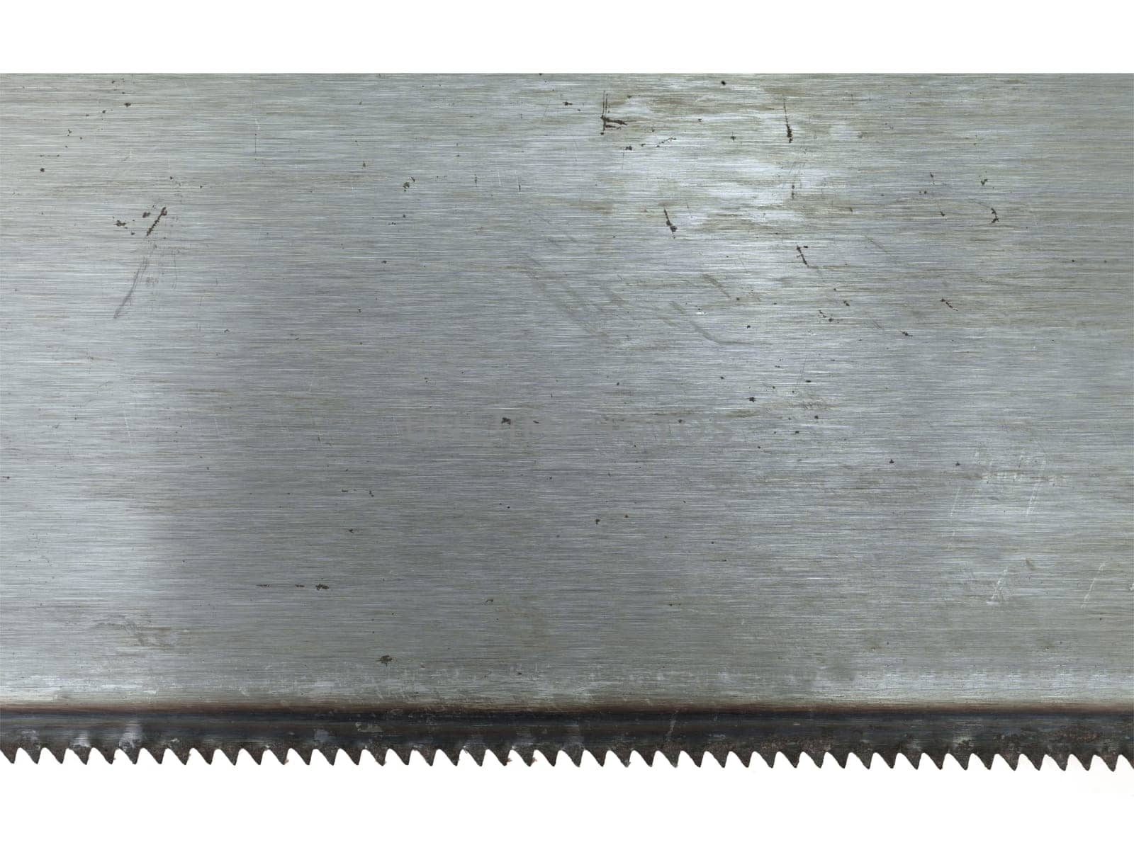 A saw isolated against a white background