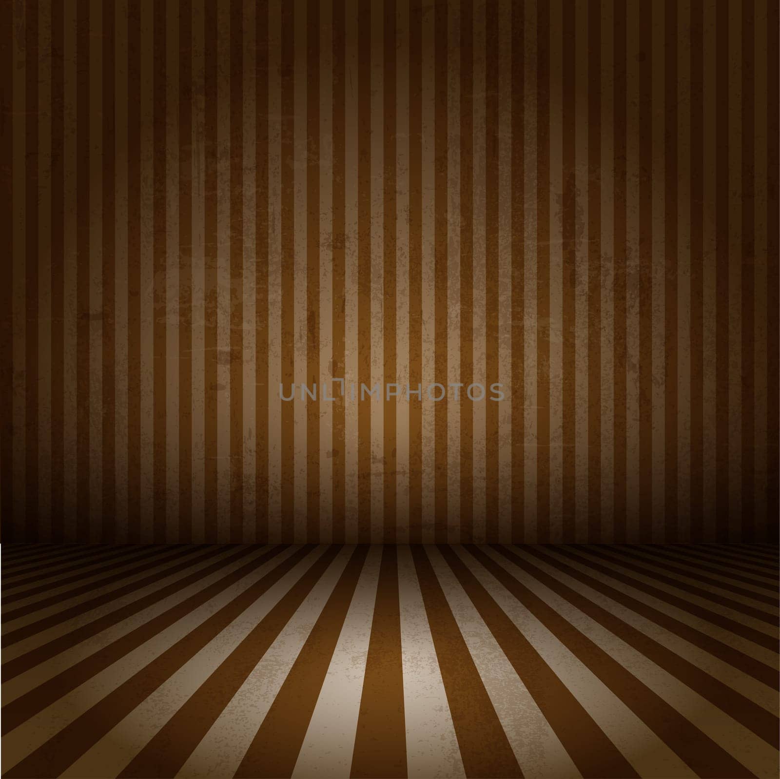 Grunge striped interior