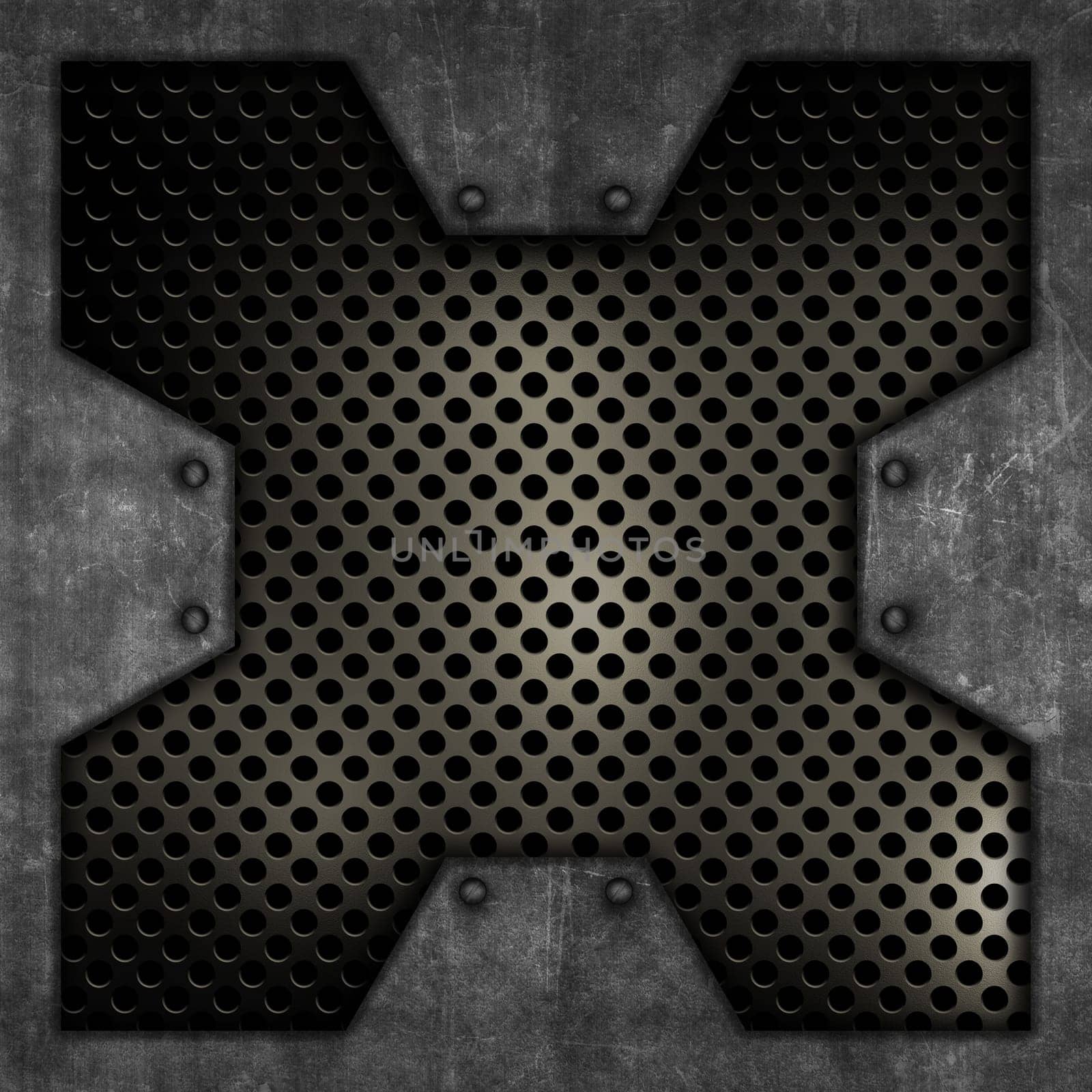 Grunge metal background