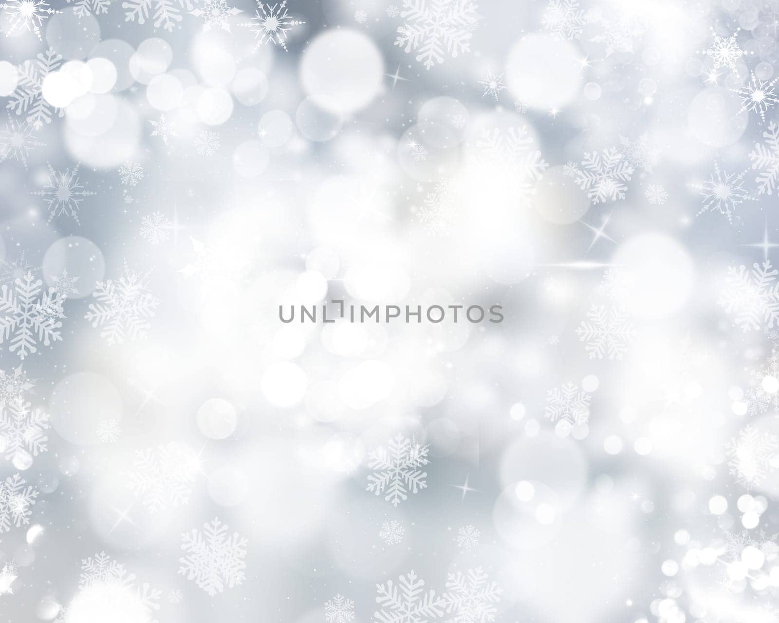 Snowflakes and stars