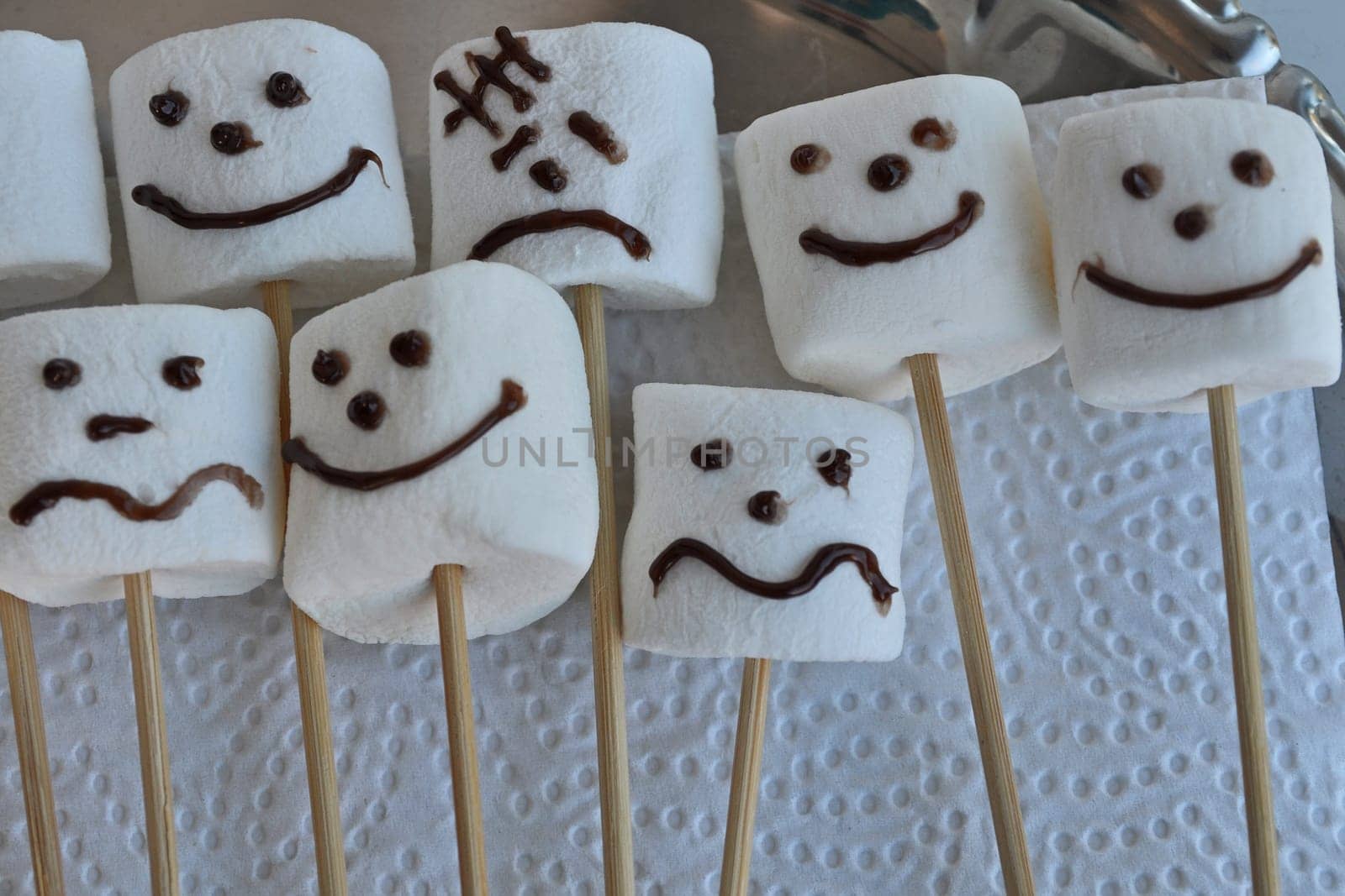 Marshmallow skewers