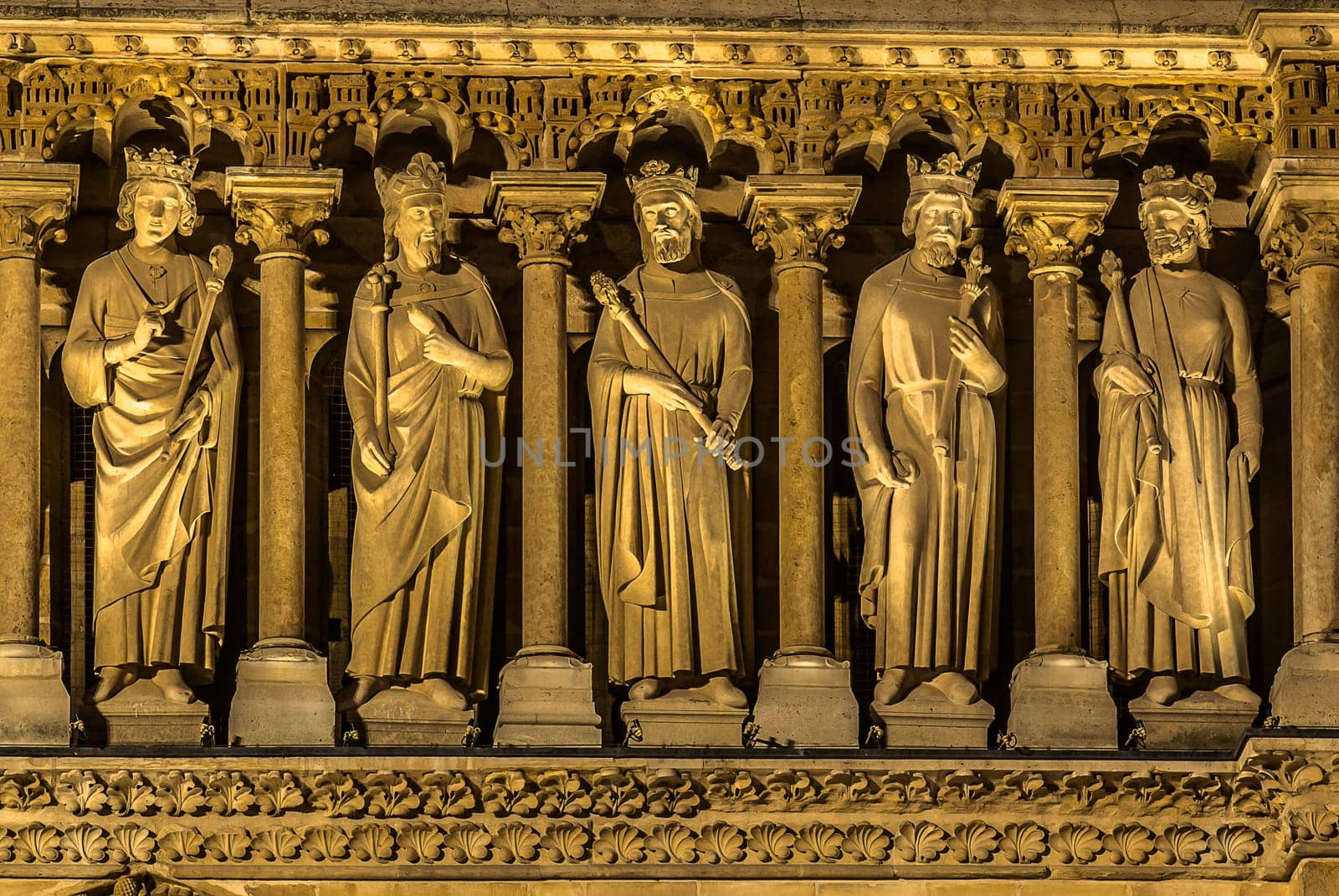 notre dame de paris in the city of Paris in france