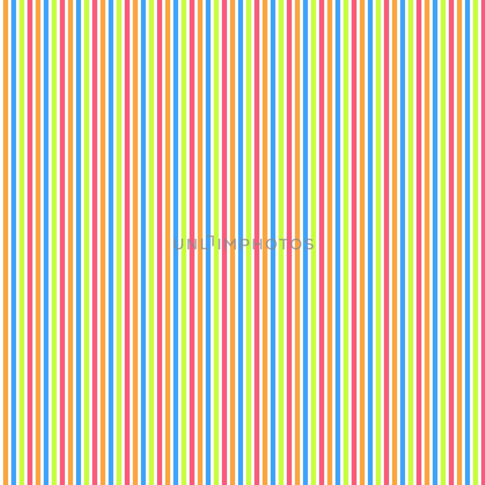 Background with orange,blue,green and pink stripes