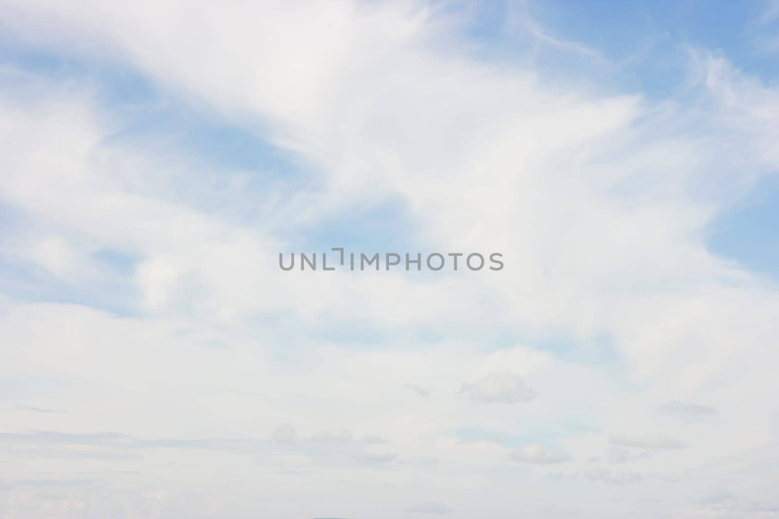beautiful blue cloudy summer sky. Abstract background