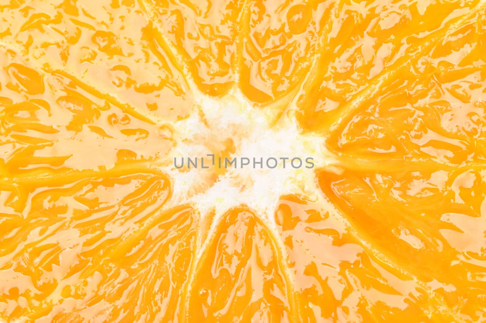 Slice of orange fruit as a background