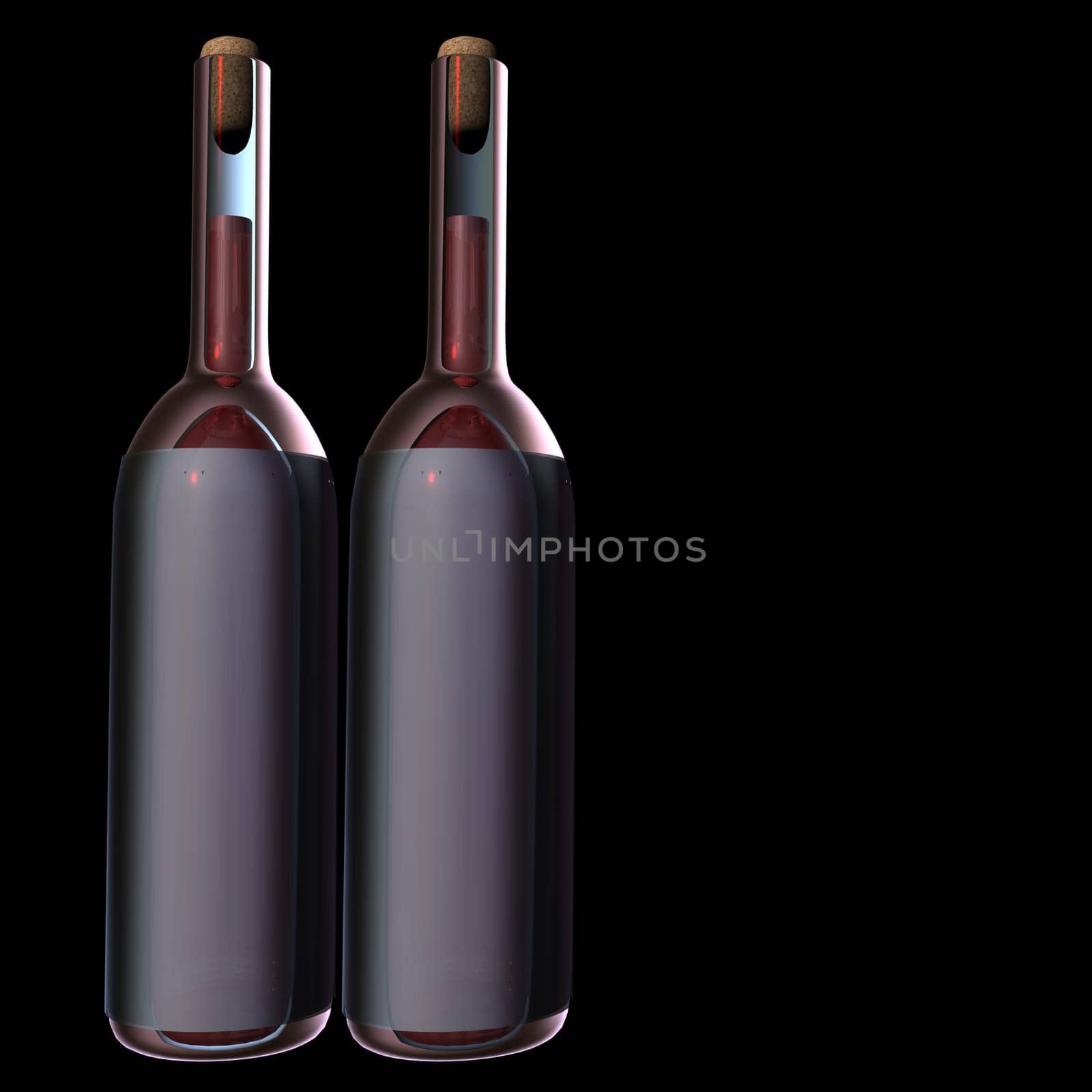 Wine bottle with nice view for adv or others purpose use