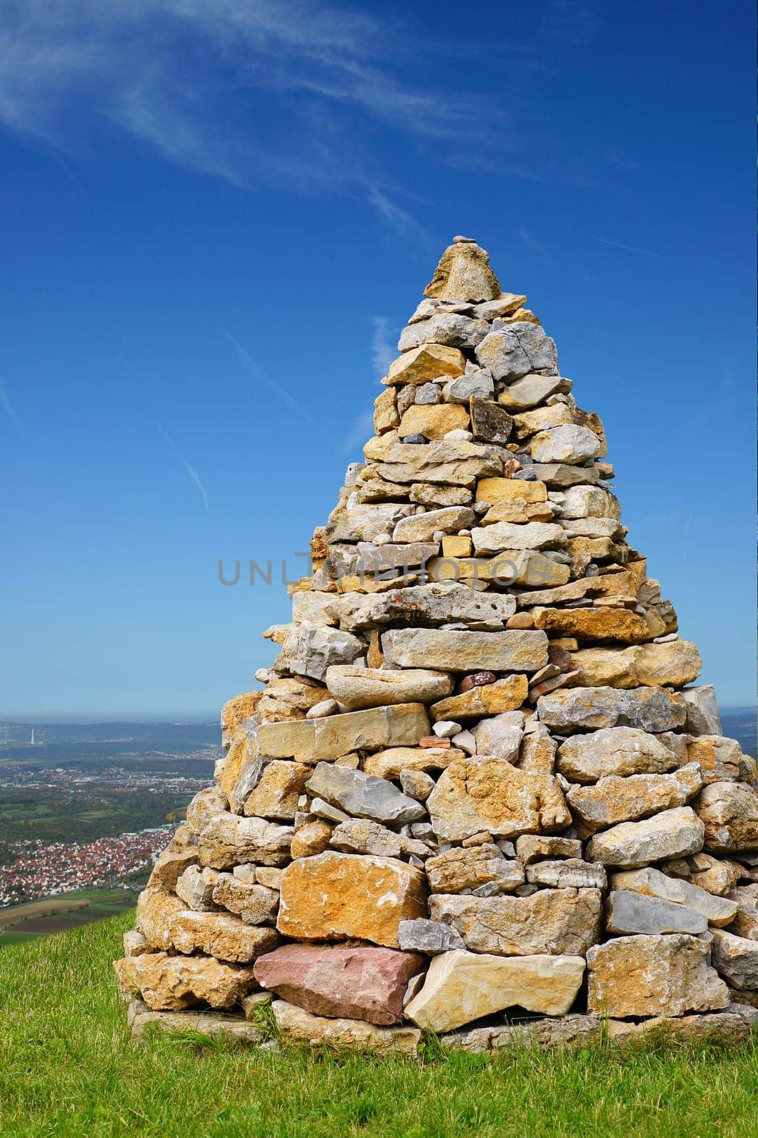Stone pyramid