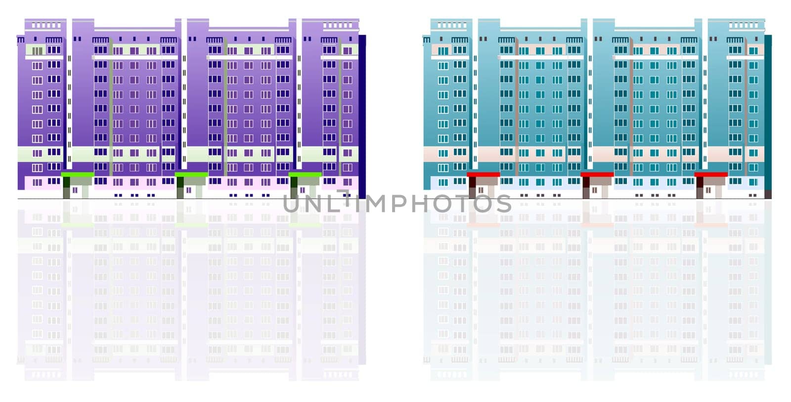 multi-storey buildings